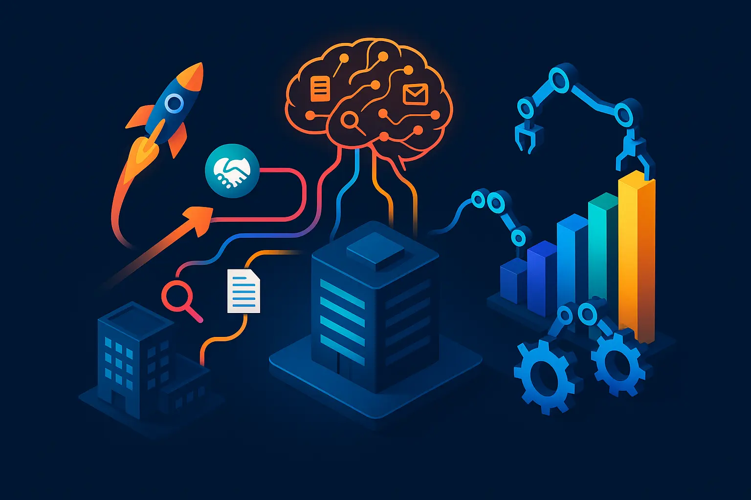 Private equity technology: how funds use AI and software to find deals, lift EBITDA, and exit faster