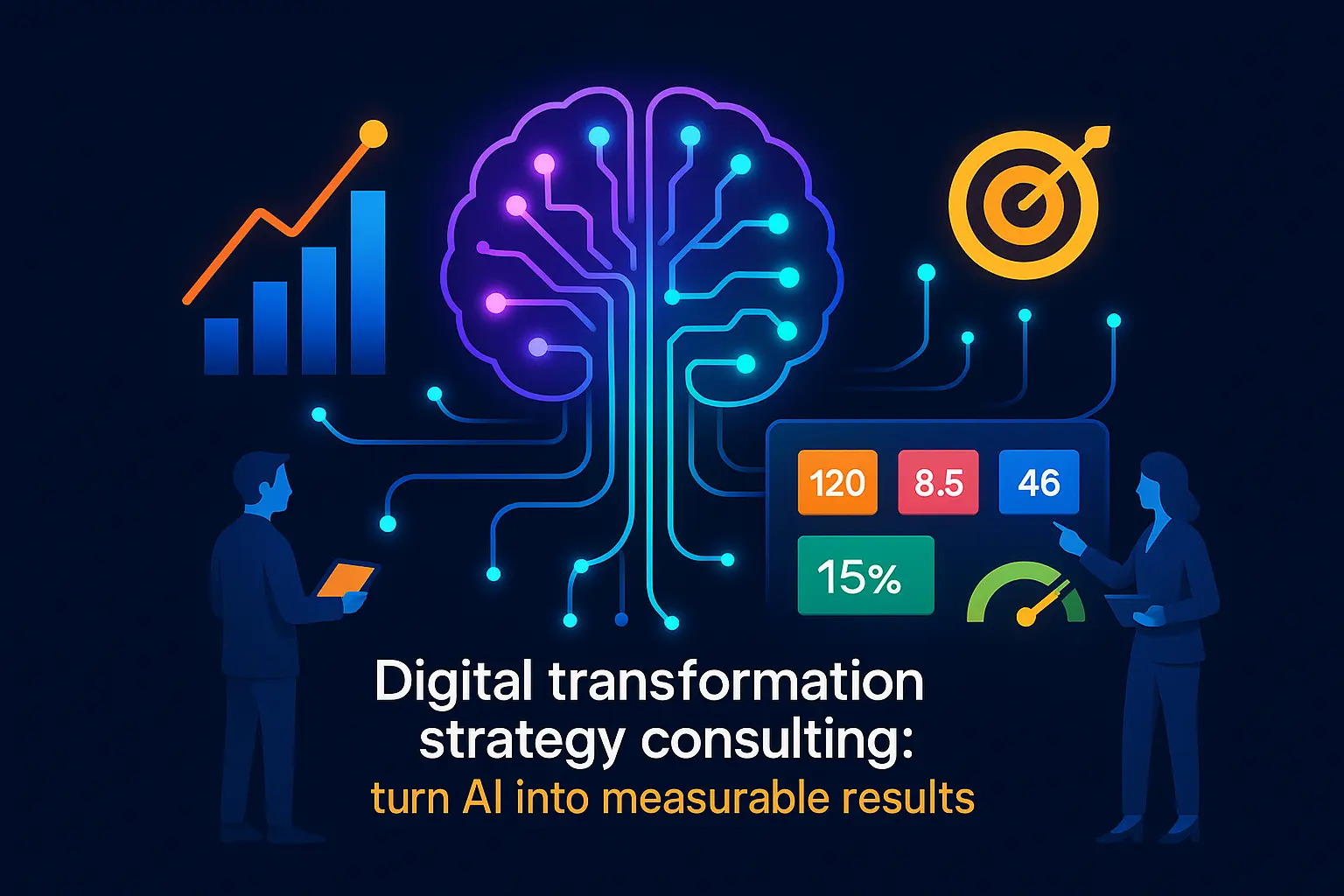 Digital transformation strategy consulting: turn AI into measurable results